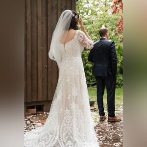 Elegant Lace Wedding Dress by WILDERLY bride
